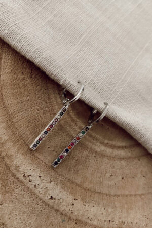 PENDIENTES PRISM SILVER