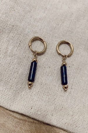 PENDIENTES SAHARA NOIR